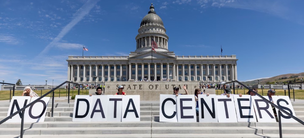 Amid Data Center Protests, a Billionaire and the Trump Administration See a Foreign Plot