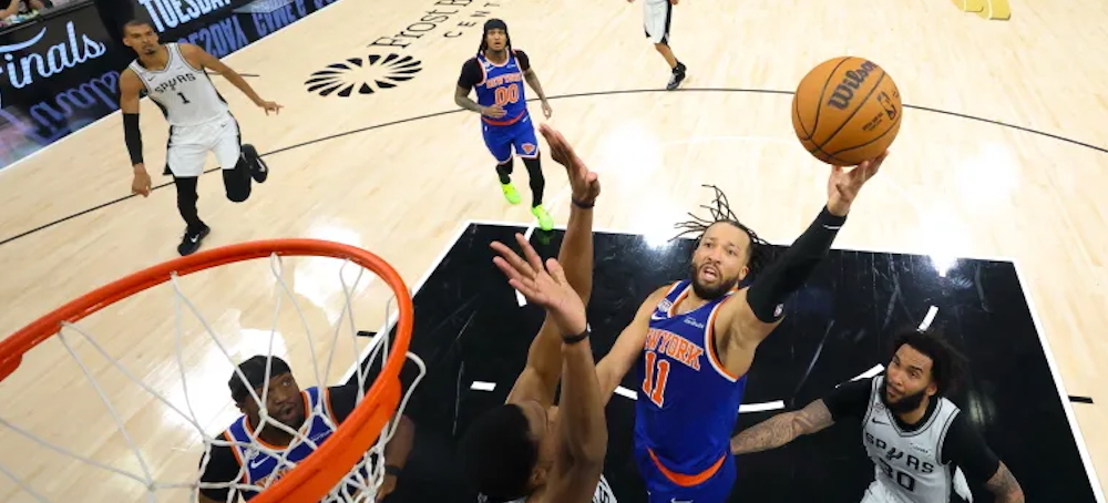 The Comeback Knicks Are the Champion Knicks. Brunson Scores 45, and New York Tops Spurs for Title