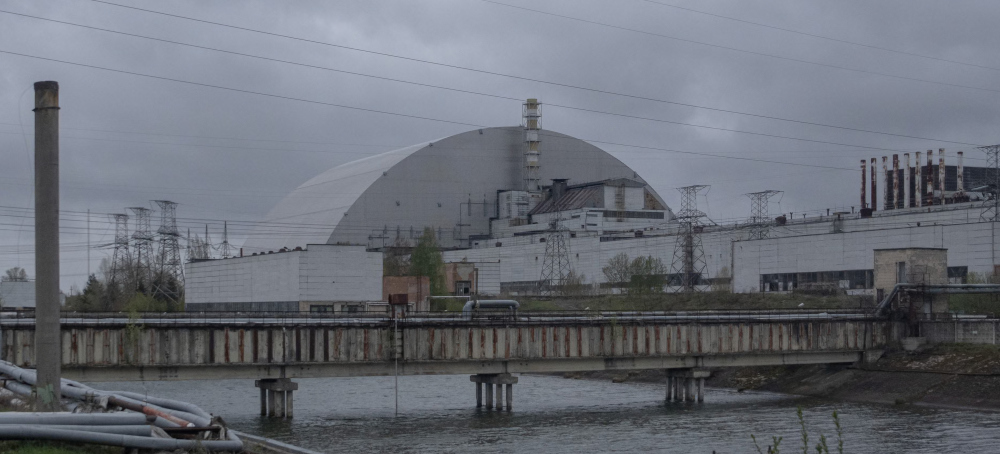 Russian Drone Hits Building Storing Spent Nuclear Fuel Near Chornobyl