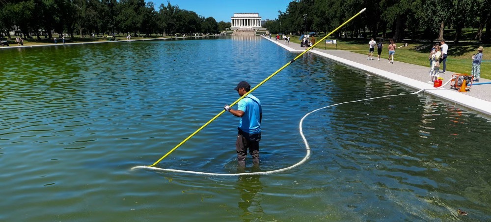 Utterly Absurd Contractor Behind Reflecting Pool Renovation Disaster