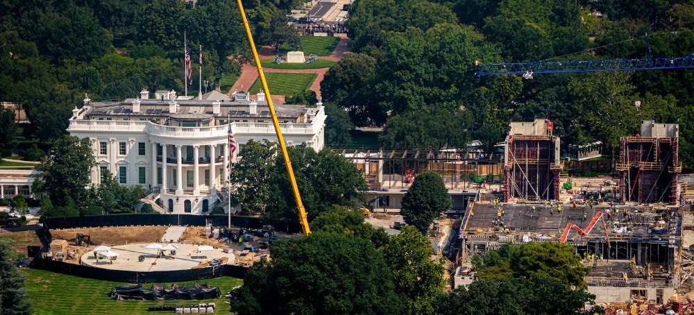 Trump Administration Set to Spend at Least $900 Million on White House Construction