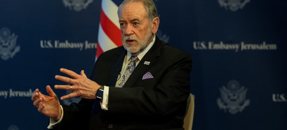 US Envoy Huckabee Tells Israeli Settlers Not to Take Palestinian Americans’ Land
