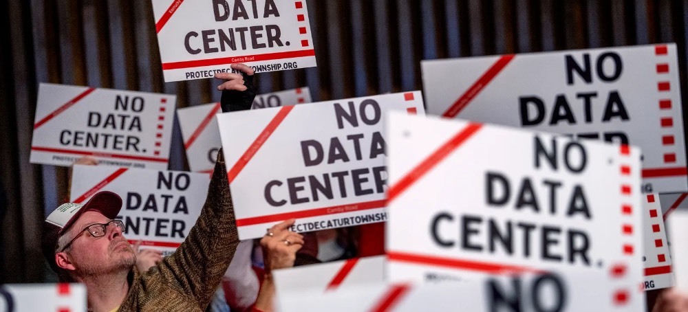 The Data Center Backlash Bursts Into the Midterms