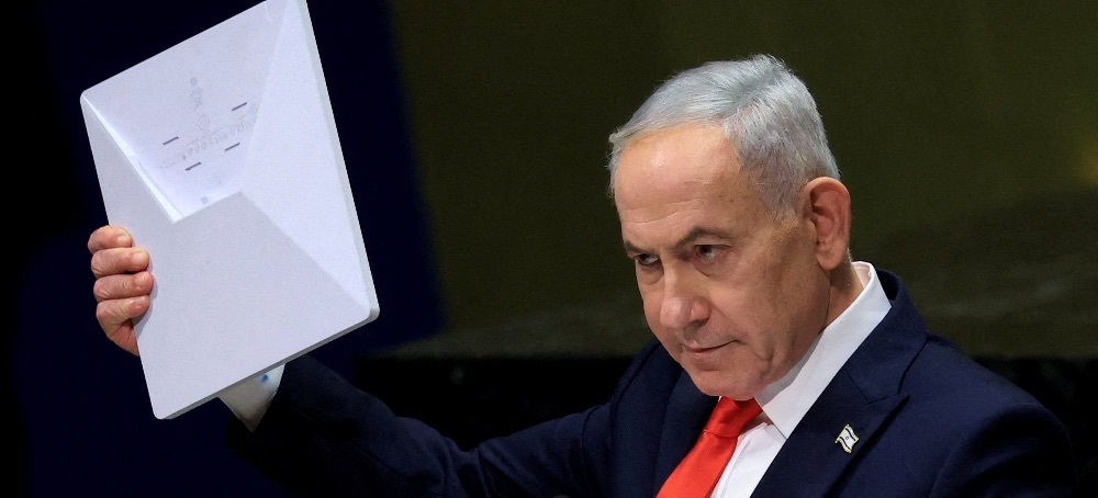 Netanyahu Defends Israel as Delegates Walk Out