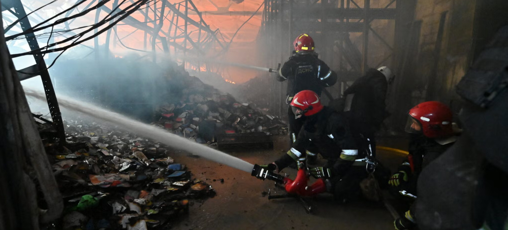 Russian Attacks Destroy Millions of Books, the Heart of Ukrainian Culture