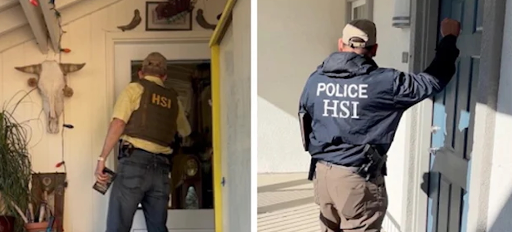 Armed Federal Agents Knock on Doors Looking for Noncitizen Voters