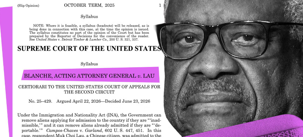 Clarence Thomas Just Gave Border Agents a Terrifying New Power