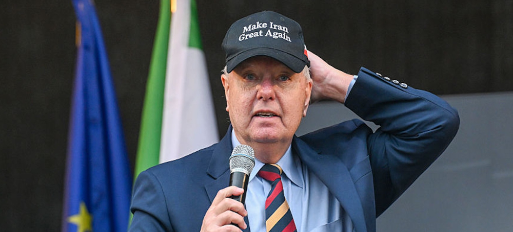 Lindsey Graham Just Triggered a MAGA Revolt Over Iran