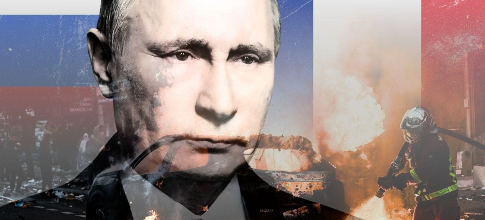 French Riots, Russian Playbook