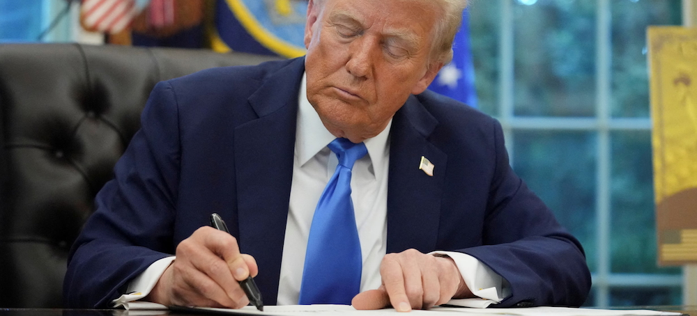 The Scariest Thing About This War? He’s Sitting in the Oval Office.